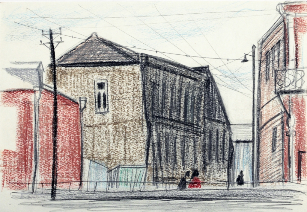Марга Силкина. "Южный Город". 1980-е гг.